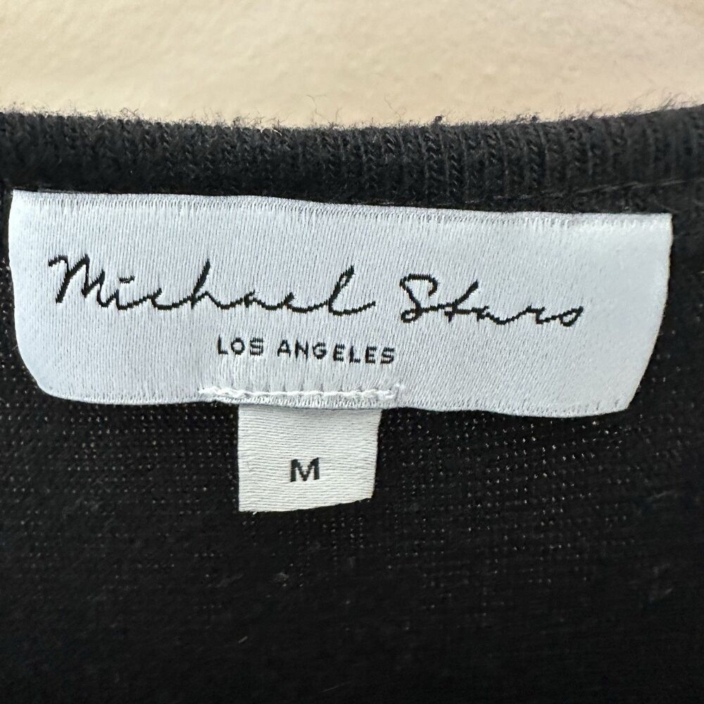 Michael Stars Top Med Dolman Sleeve Relaxed Pullover Loungwear Boho Basic Emo - Picture 2 of 7